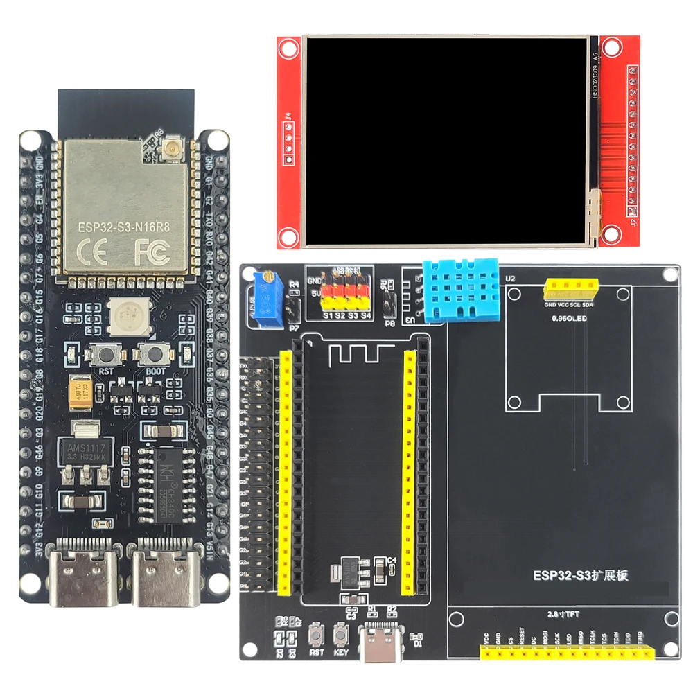 Esp32 S3 Devkitc 1 - ESP32-S3-DevKitC-1 개발 보드 키트, 2.8인치 TFT