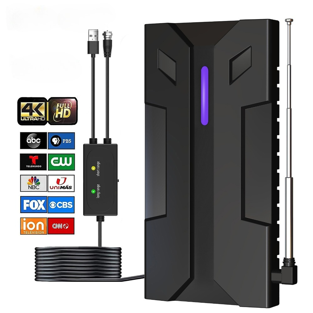Devkitc - 모든 스마트/구형 TV용 HDTV 디지털 안테나(지역