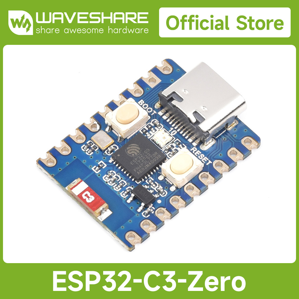 Waveshare Esp32 - Waveshare ESP32-C3 Zero Mini 개발 보드,