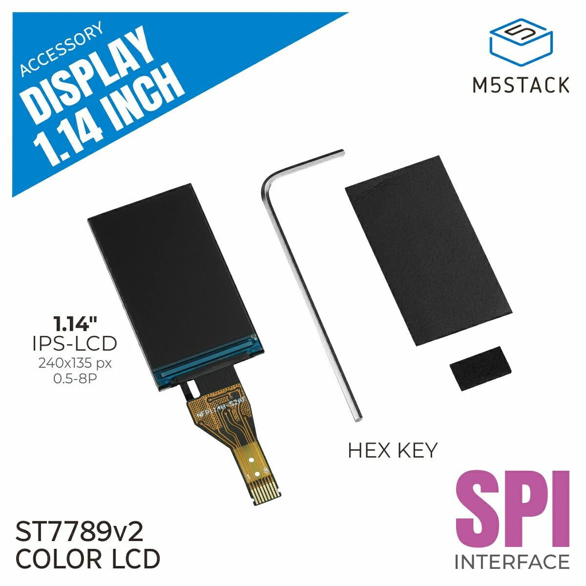M5Stack 디스플레이, 1.14인치 컬러 TFT L - M5Stickc 리뷰 및 가격