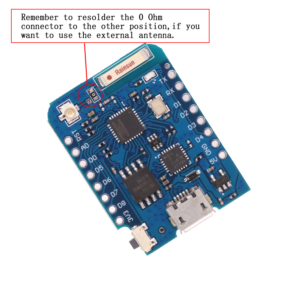 WeMos D1 Mini Pro 개발 보드, NodeM - D1 Mini Pro 리뷰 및 가격