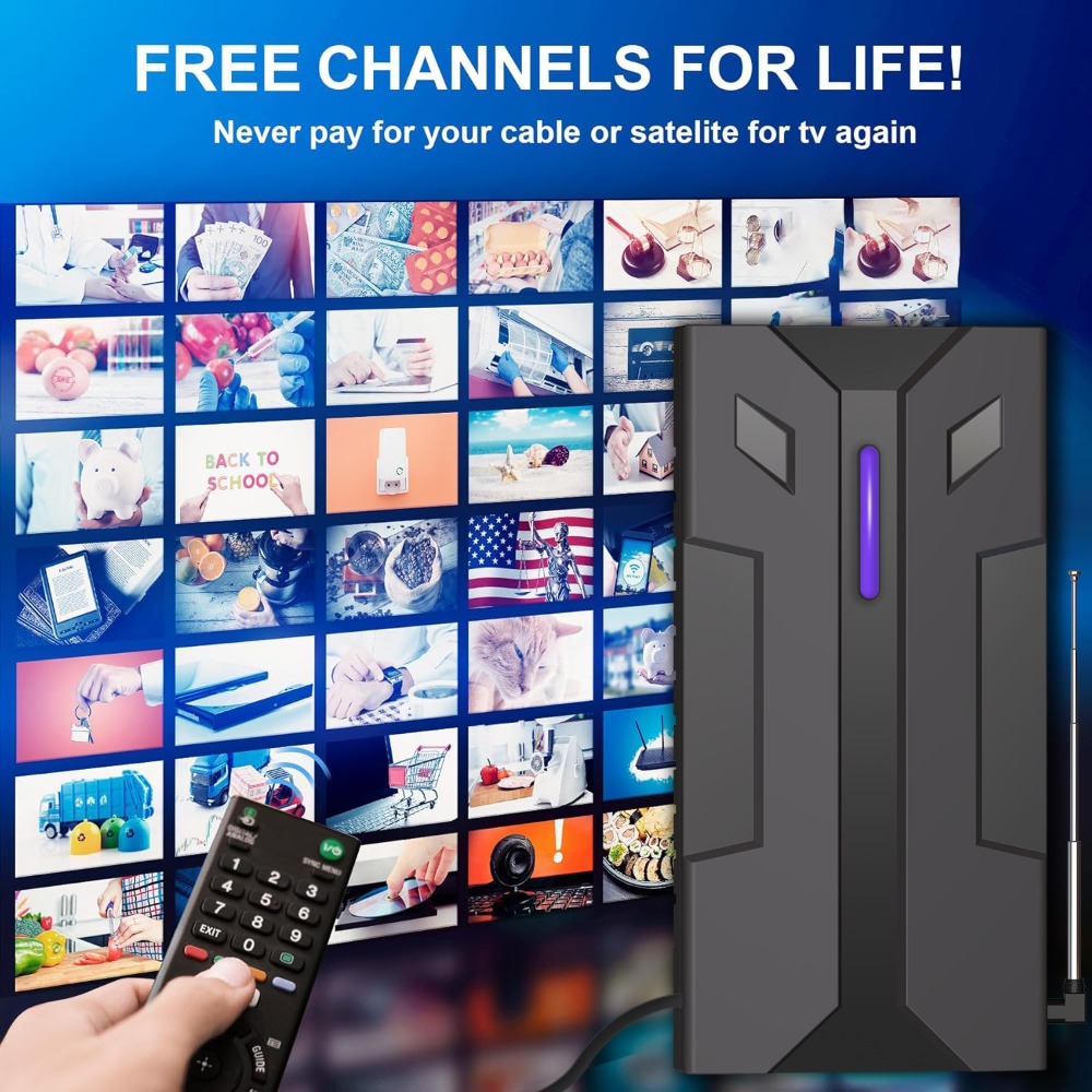 모든 스마트/구형 TV용 HDTV 디지털 안테나(지역  - Devkitc 리뷰 및 가격