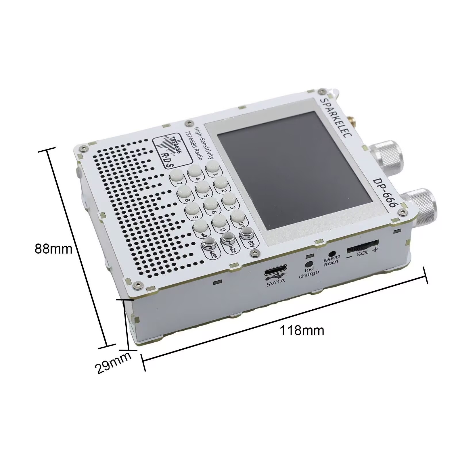 신제품 DP-666 TEF6686 라디오 고감도 풀밴드 - Devkitc 리뷰 및 가격